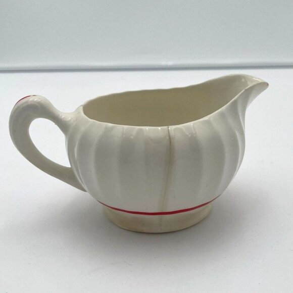 Vintage 1940s–50s W.S. George “Bolero” Floral Lady Creamer Pitcher – Mid-Century - Picture 2 of 4